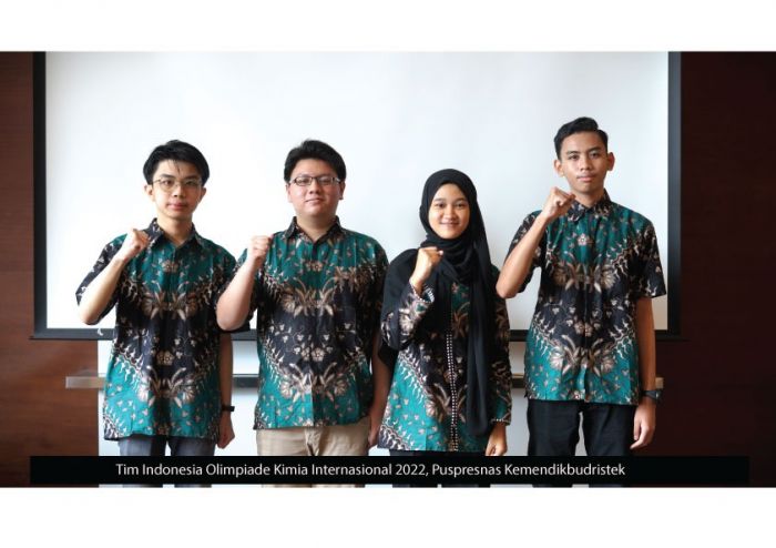 Indonesia Raih 4 Medali Perak Olimpiade Kimia Internasional 2022