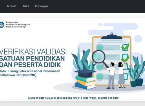 Verifikasi dan Validasi Sekolah dan Siswa Anda Segera Agar Terdaftar pada SNPMB 2023